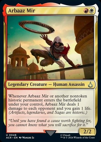 Arbaaz Miz Commander Deck